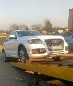 dzielnicowy i odzyskane audi Q5