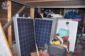 Policjanci odzyskali przetwornice baterii słonecznych o wartości ponad pół miliona złotych