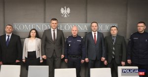 delegacja z Mołdawii z wizytą w KGP