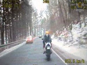 Nietrzeźwy na motocyklu