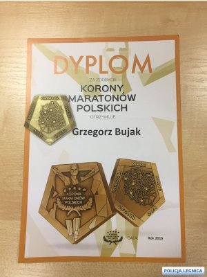 medal z dyplomem