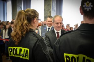 &quot;…Służyć wiernie narodowi…&quot; Ślubowanie nowo przyjętych policjantów