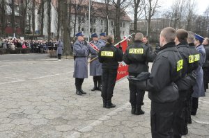 Uroczyste ślubowanie nowych policjantów w Katowicach