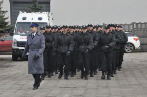 Uroczyste ślubowanie nowych policjantów w Katowicach