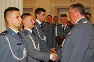 Uroczyste ślubowanie nowych policjantów w Rzeszowie