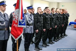 Uroczyste ślubowanie nowych policjantów w Kielcach