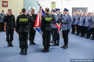 Uroczyste ślubowanie nowych policjantów w Kielcach