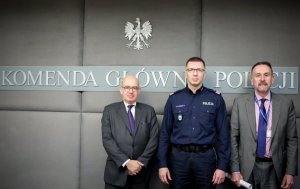 Spotkanie Pierwszego Zastępcy Komendanta Głównego Policji z Ambasadorem Francji