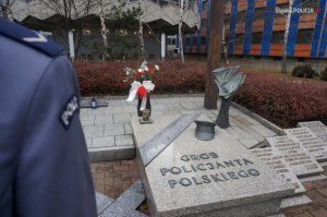 Grób Policjanta Polskiego w Katowicach