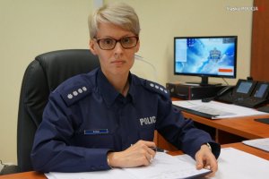 nadkom. Magdalena Wija - I Zastępca Komendanta Powiatowego Policji w Wodzisławiu Śląskim