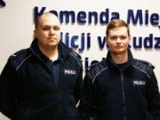 Policjanci z ogniwa patrolowego rudzkiej „trójki”