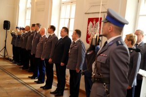 uroczystość wprowadzenia nowego szefa Komendy Stołecznej Policji