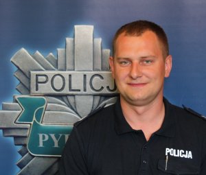 mł. asp. Łukasz Gamułkiewicz