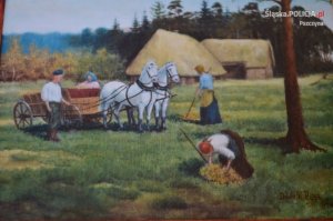 obraz pszczyńskiego dzielnicowego - Dawida Pryga