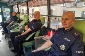 Komisarz Marek Wręczycki Naczelnik Wydziału Prewencji w Komendzie Powiatowej Policji w Lublińcu