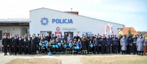 OTWARCIE POSTERUNKU POLICJI W PRZYTOCZNEJ