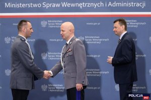 Ceremonia wręczenia krzyży, medali i wyróżnień dla funkcjonariuszy