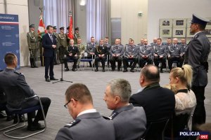 Ceremonia wręczenia krzyży, medali i wyróżnień dla funkcjonariuszy