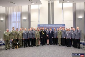 Ceremonia wręczenia krzyży, medali i wyróżnień dla funkcjonariuszy