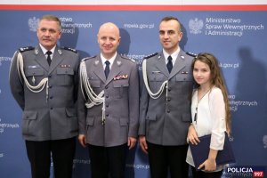 Ceremonia wręczenia krzyży, medali i wyróżnień dla funkcjonariuszy