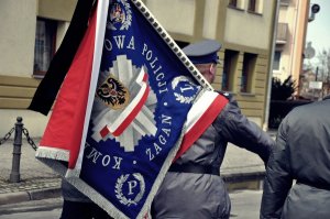 Uroczystości pogrzebowe mł. insp. Piotra Tomkiewicza Komendanta Komisariatu Policji w Szprotawie, który zginął w wypadku
