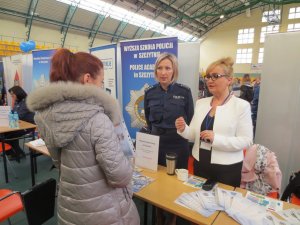 XI Targi Pracy Powiatu Szczycieńskiego z udziałem WSPol