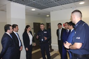 wizyta studyjna w Polsce 5-osobowej delegacji Policji armeńskiej. Spotkanie z przedstawicielami polskiej Policji