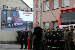 Minister Mariusz Błaszczak: „SpoKREWnieni służbą” to wielki sukces. Udało się nam zebrać ponad 3 tys. litrów krwi