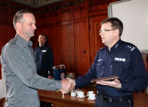 Szef zachodniopomorskiego garnizonu nagrodził swoich policjantów