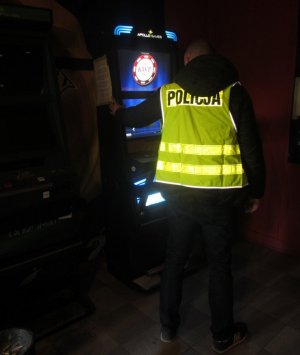 Zabezpieczone nielegalne automaty do gier
