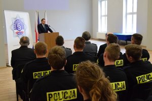 Mianowanie Komendanta Szkoły Policji w Pile