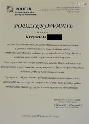 Podziękowania