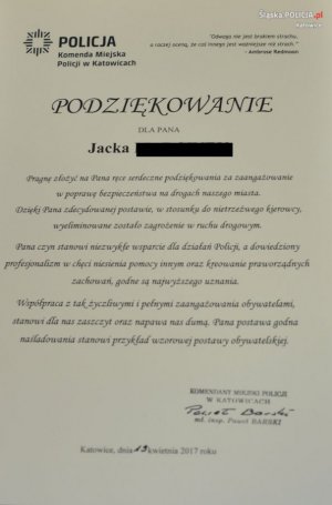 Podziękowania