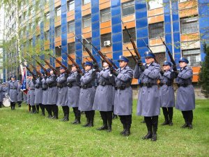 Obchody 77. rocznicy Zbrodni Katyńskiej przed Grobem Policjanta Polskiego