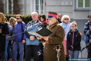 IV „Marsz Katyński” z udziałem policjantów