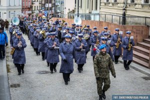 IV „Marsz Katyński” z udziałem policjantów