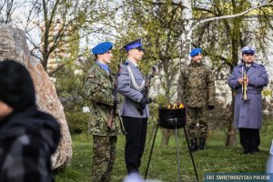 IV „Marsz Katyński” z udziałem policjantów