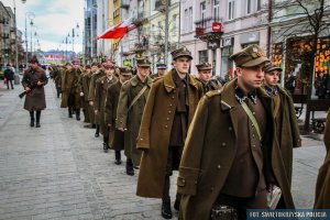 IV „Marsz Katyński” z udziałem policjantów