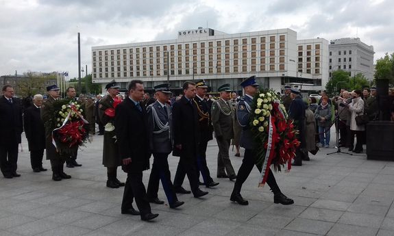 Uroczystości z okazji 72. rocznicy zakończenia II wojny światowej