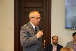 Seminarium eksperckie w RCB z udziałem Kierownictwa WSPol