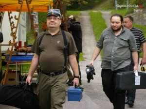 asp. szt. Arkadiusz Ćwięk podczas zawodów strzeleckich