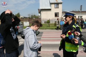 działania profilaktyczne policjantów z Wydziału Ruchu Drogowego KMP w Lublinie