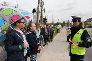 działania profilaktyczne policjantów z Wydziału Ruchu Drogowego KMP w Lublinie