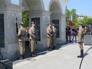 Uroczystości przed Grobem Nieznanego Żołnierza
