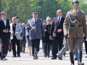 Uroczystości przed Grobem Nieznanego Żołnierza