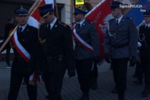 uroczystości z okazji Święta Ogniowego w Żorach