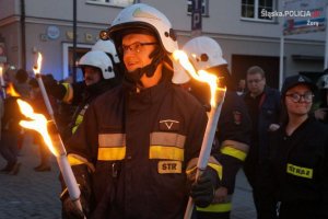 uroczystości z okazji Święta Ogniowego w Żorach