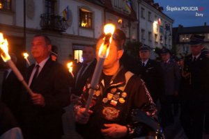 uroczystości z okazji Święta Ogniowego w Żorach