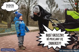 Komiks opracowany przez KWP w Kielcach