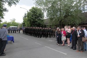 Ślubowanie nowych policjantów w Krakowie